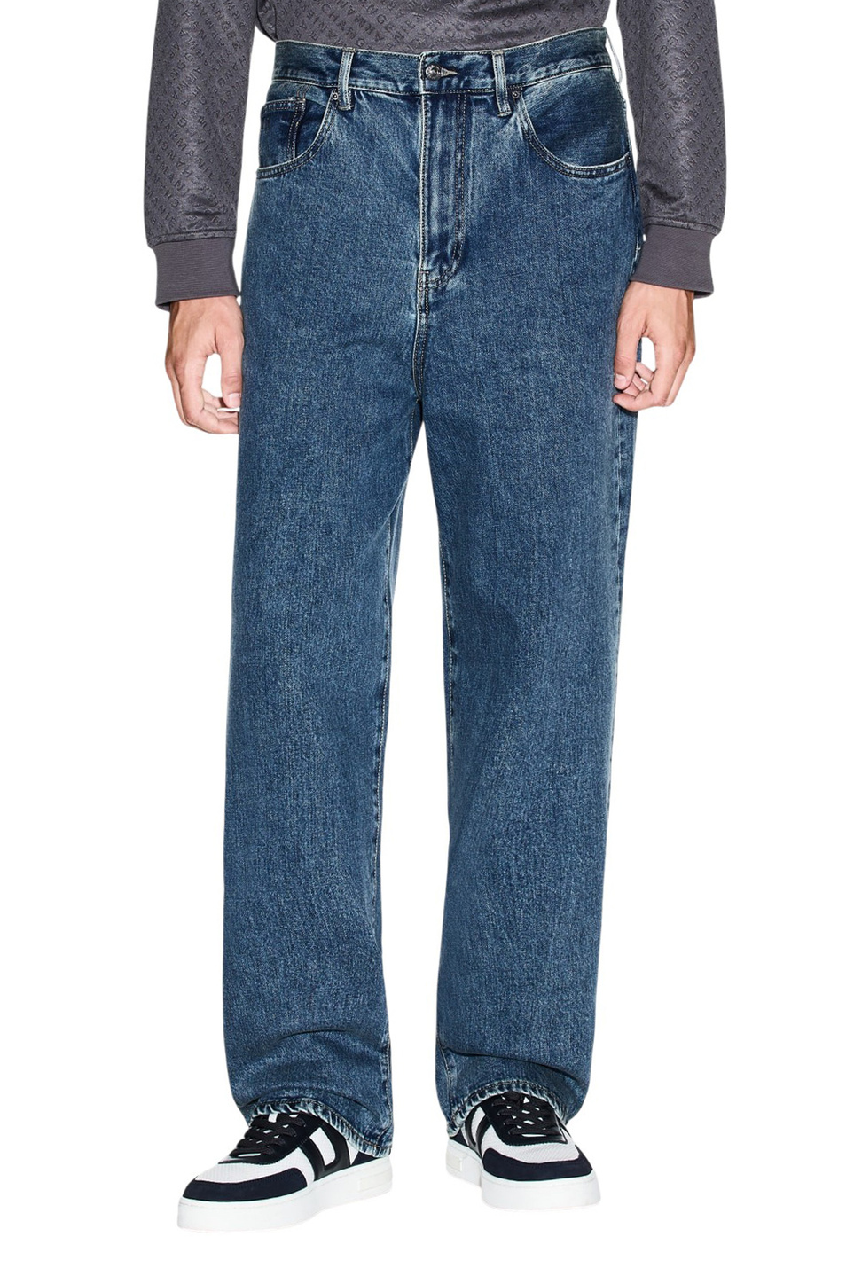 Мужской Armani Exchange Джинсы из смесового хлопка (цвет ), артикул XM001156-AF14870 | Фото 4