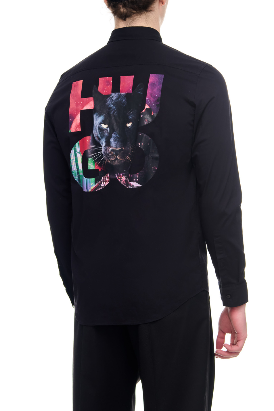 Мужской HUGO Рубашка с принтом на спинке (цвет ), артикул 50484366 | Фото 4