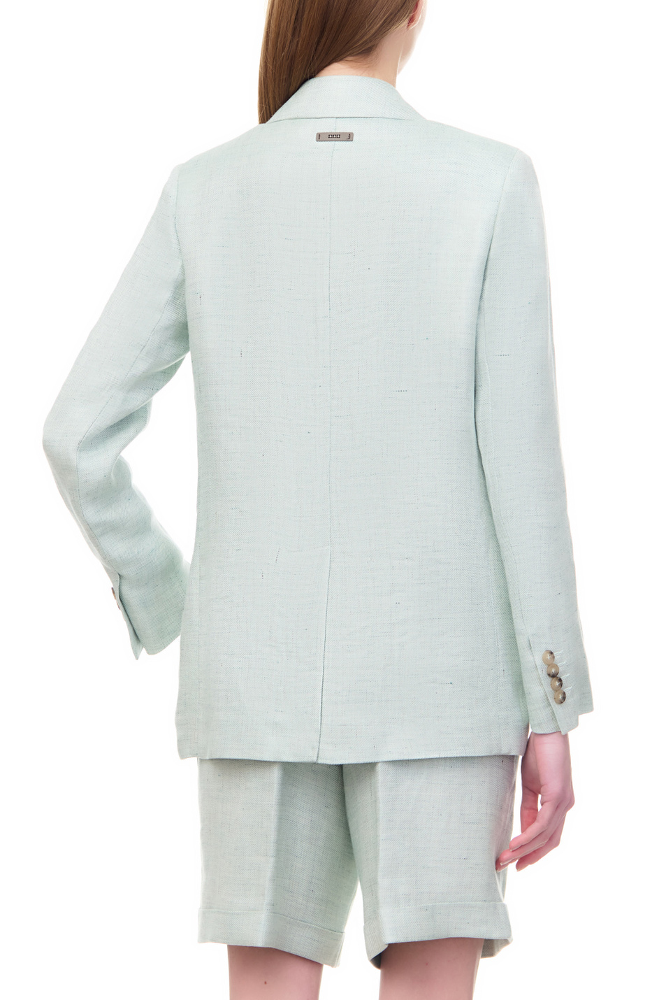 Женский Peserico Пиджак из льна и ацетата (цвет ), артикул S01428N-05412 | Фото 4
