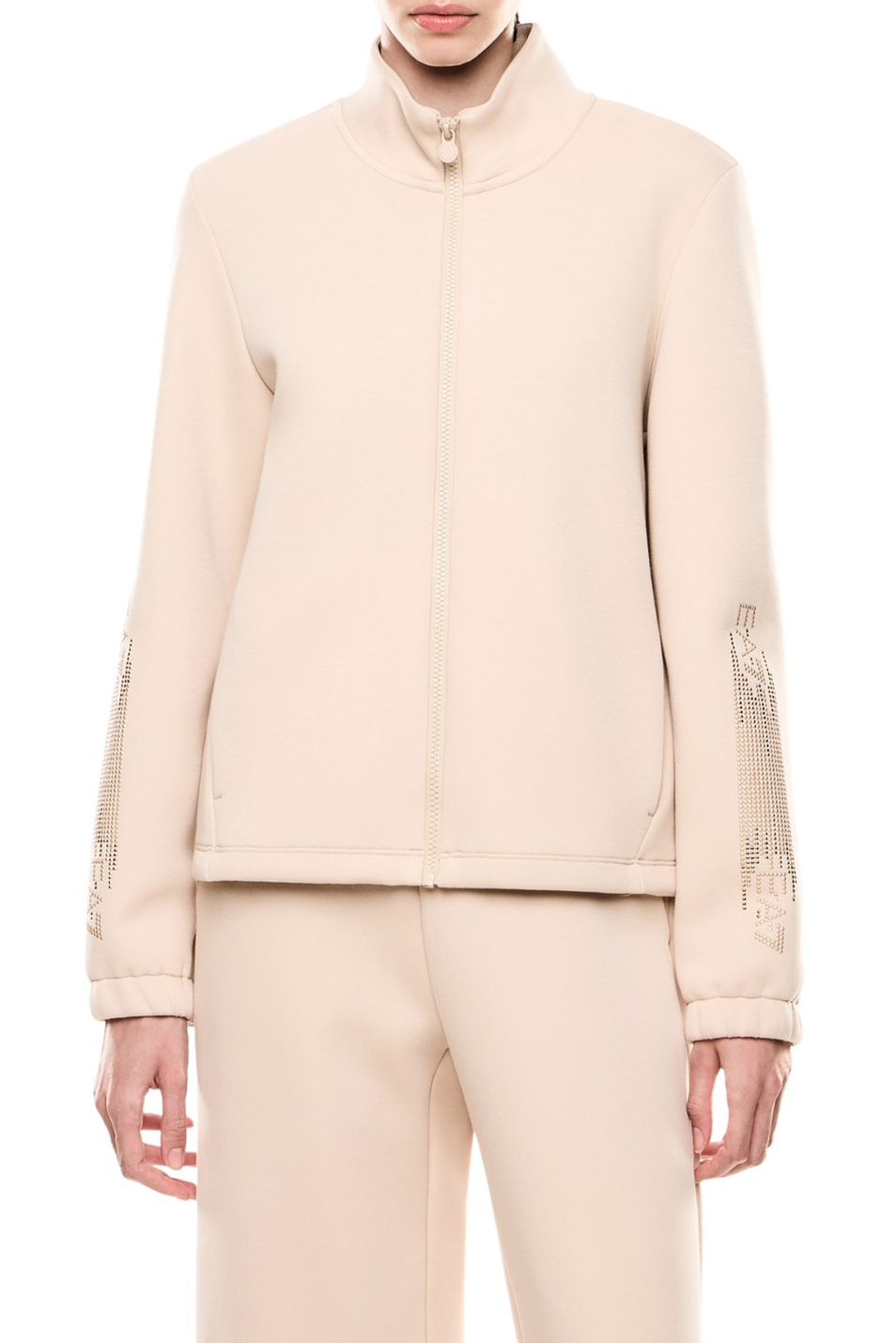 Женский EA7 Толстовка со стразами (цвет ), артикул 7W000523-AF13151 | Фото 3