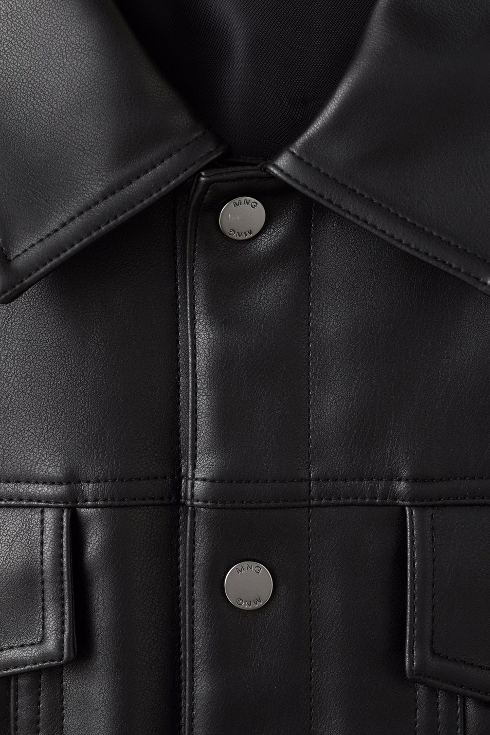 Мужской Mango Man Куртка BLAS из искусственной кожи (цвет ), артикул 27071172 | Фото 5