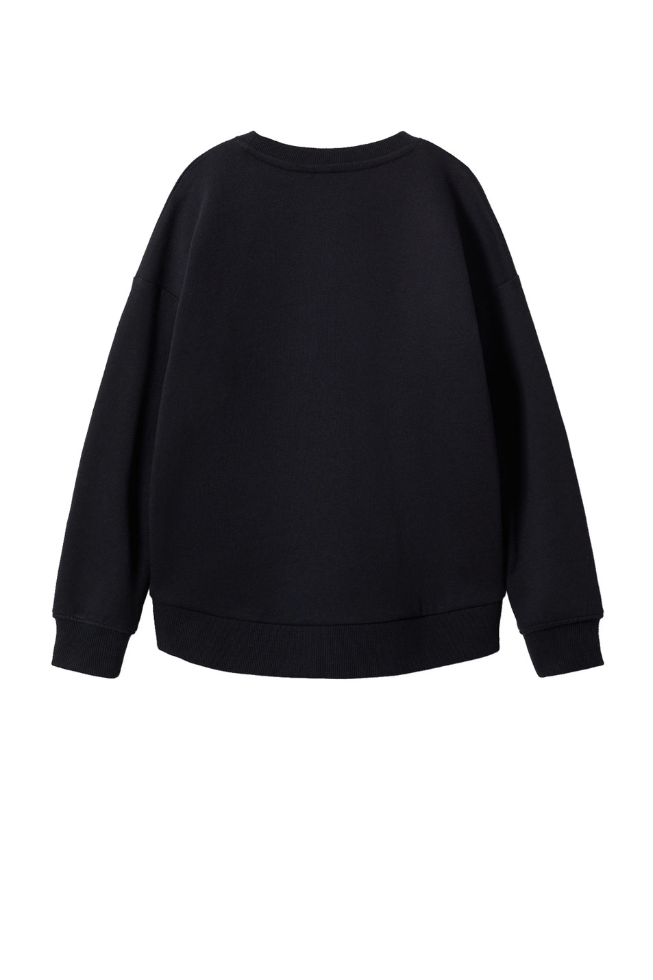 Девочкам Mango Kids Свитшот DUBLINI из хлопка с надписью (цвет ), артикул 47041284 | Фото 2