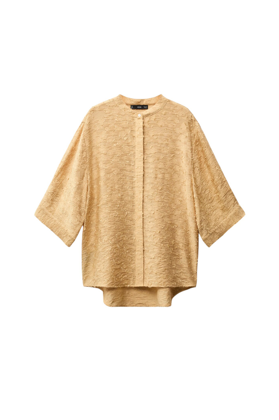 Женский Mango Рубашка LITA из фактурной ткани (цвет ), артикул 87037178 | Фото 1