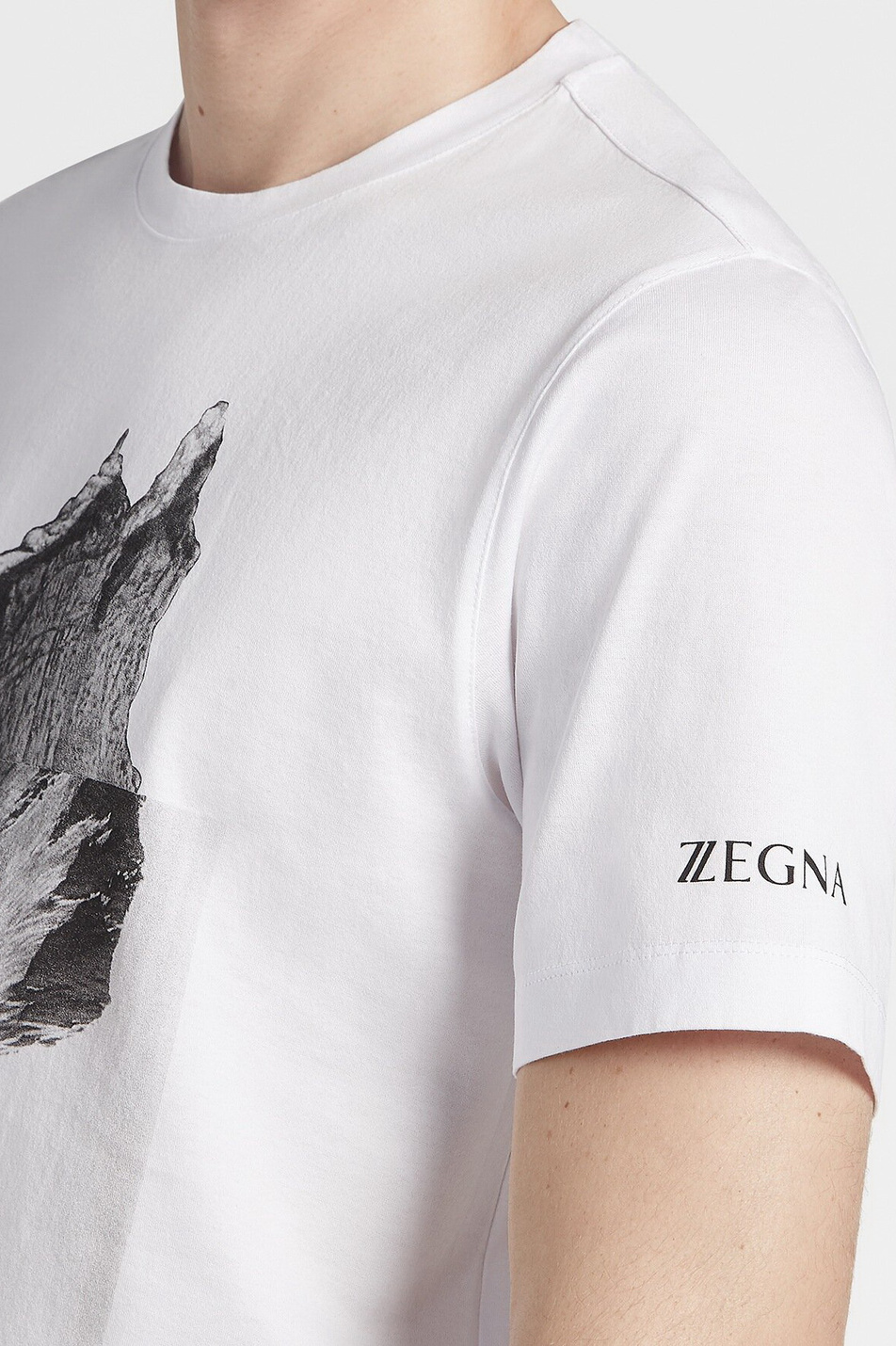 Мужской Zegna Футболка из хлопка (цвет ), артикул VU372-ZZ630X-6X2 | Фото 4