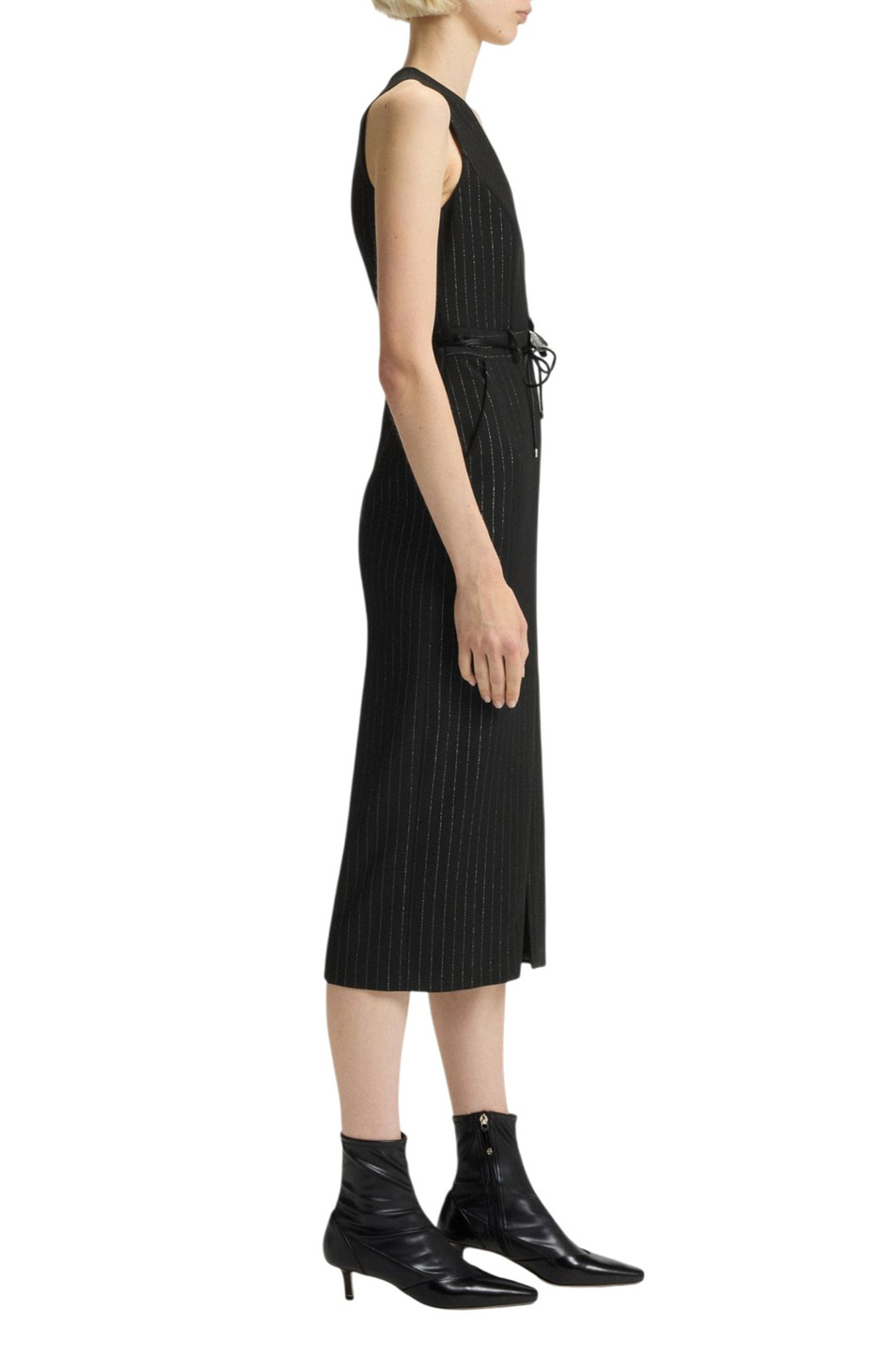 Платье Katoni с поясом|Основной цвет:Черный Женский HUGO Платье Katoni с поясом (цвет ), артикул 50547231 | Фото 3