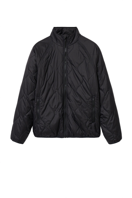 Утепленная куртка SIDI из водротталкивающего материала|Основной цвет:Черный|Артикул:37075904 | Фото 1