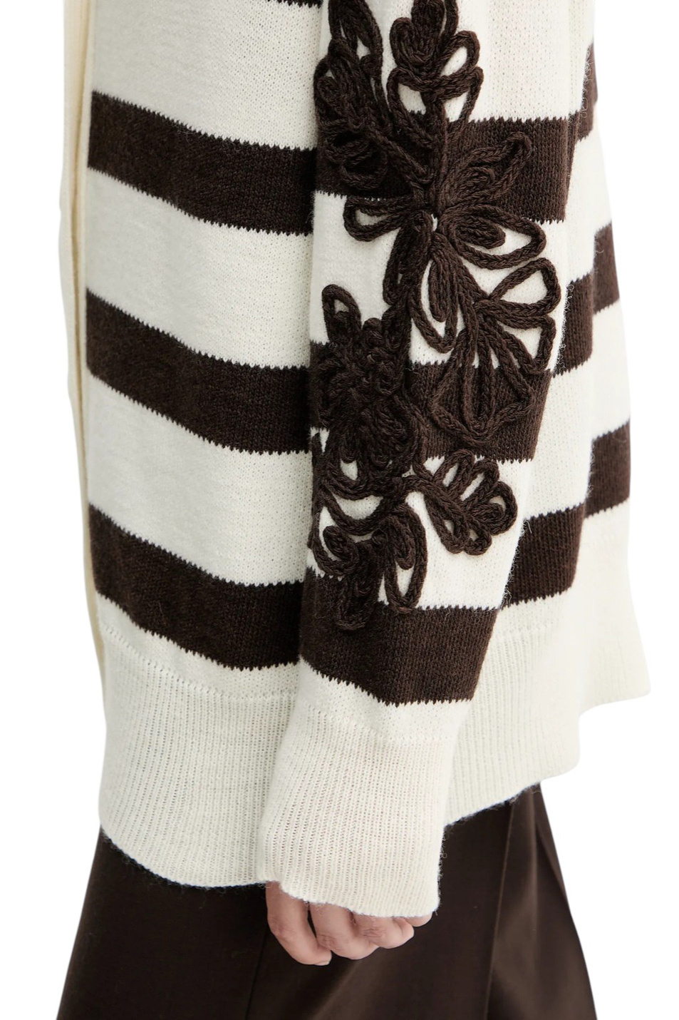 Женский Ermanno Firenze Кардиган из смесовой шерсти (цвет ), артикул D47EN044EA5 | Фото 6