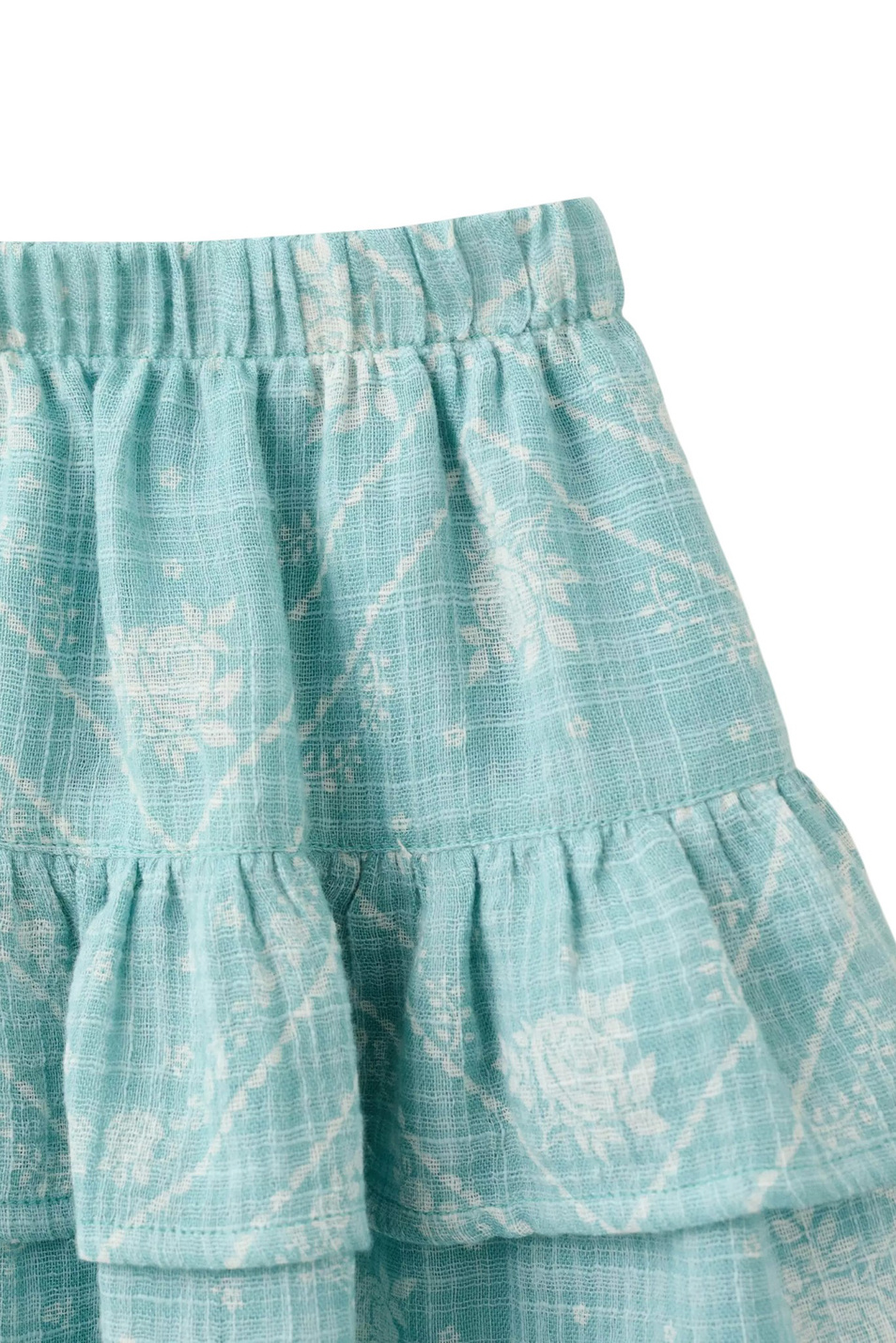 Девочкам Mango Kids Юбка DIZZYSET с принтом (цвет ), артикул 27068270 | Фото 4
