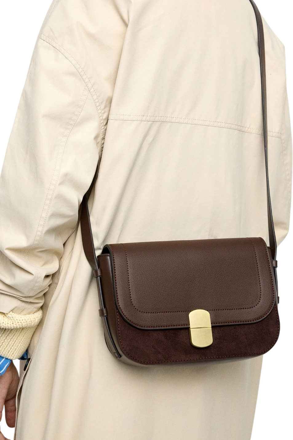 Женский Parfois Сумка через плечо с клапаном (цвет ), артикул 245441 | Фото 5