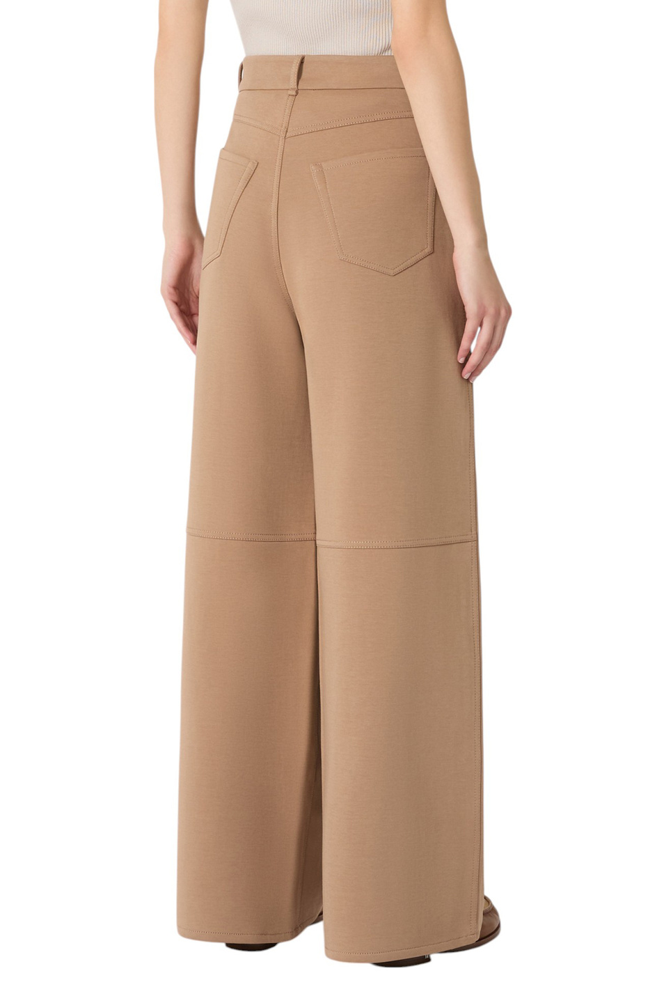 Женский Max Mara Брюки MERLOT однотонные (цвет ), артикул 2529786021 | Фото 4