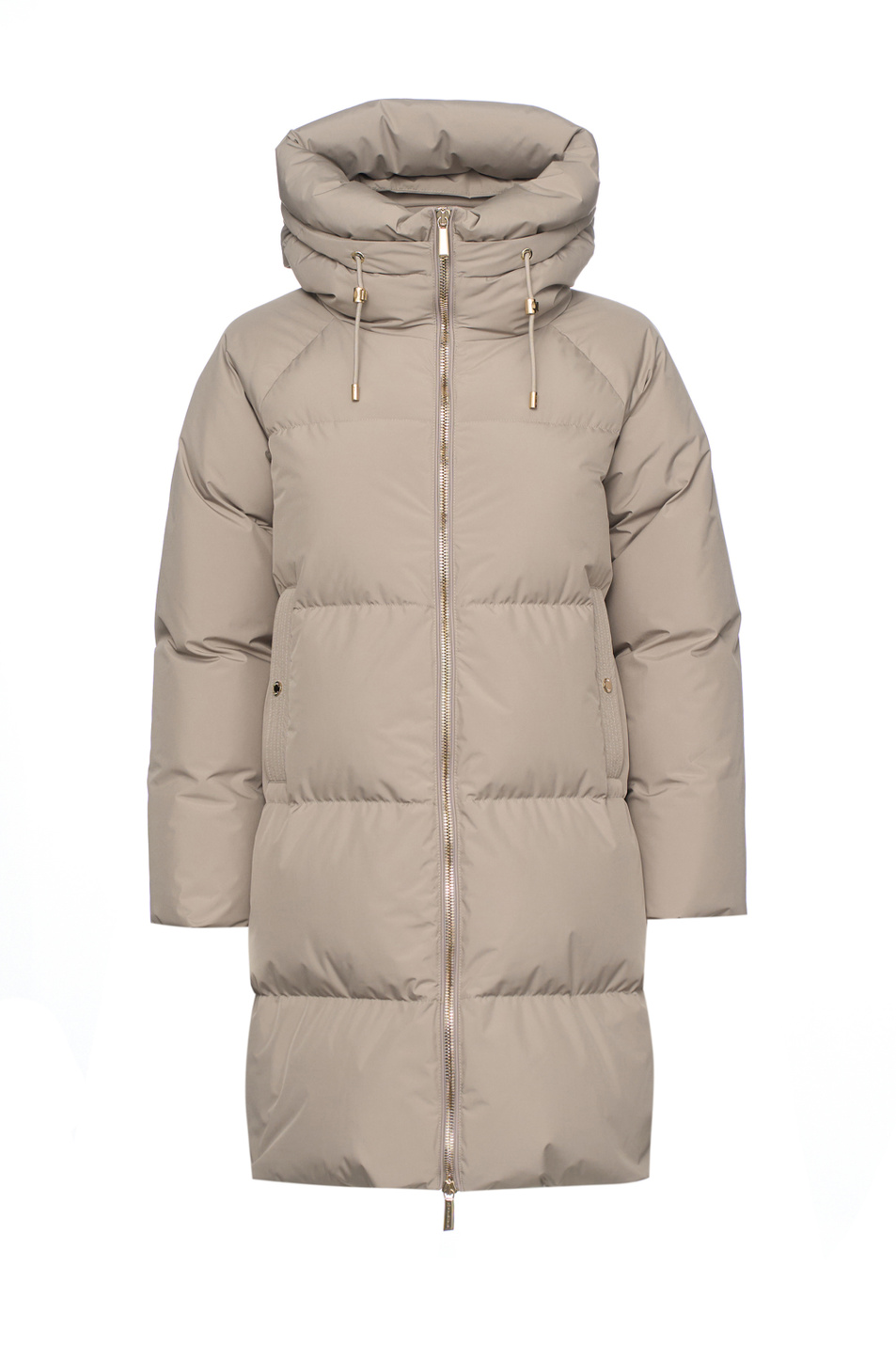 Полупальто CLELIA-STP|Основной цвет:Бежевый Женский MooRER Полупальто CLELIA-STP (цвет ), артикул MODGI101022-TEPA023-CLELI | Фото 1