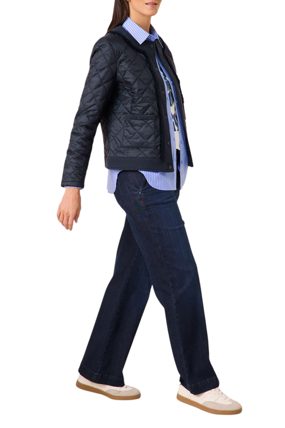 Женский Gerry Weber Куртка стеганая с накладными карманами (цвет ), артикул 550002-31000 | Фото 3