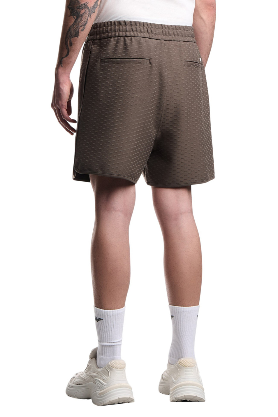 Мужской Emporio Armani Шорты с эластичным поясом (цвет ), артикул EM004865-AF13700 | Фото 4