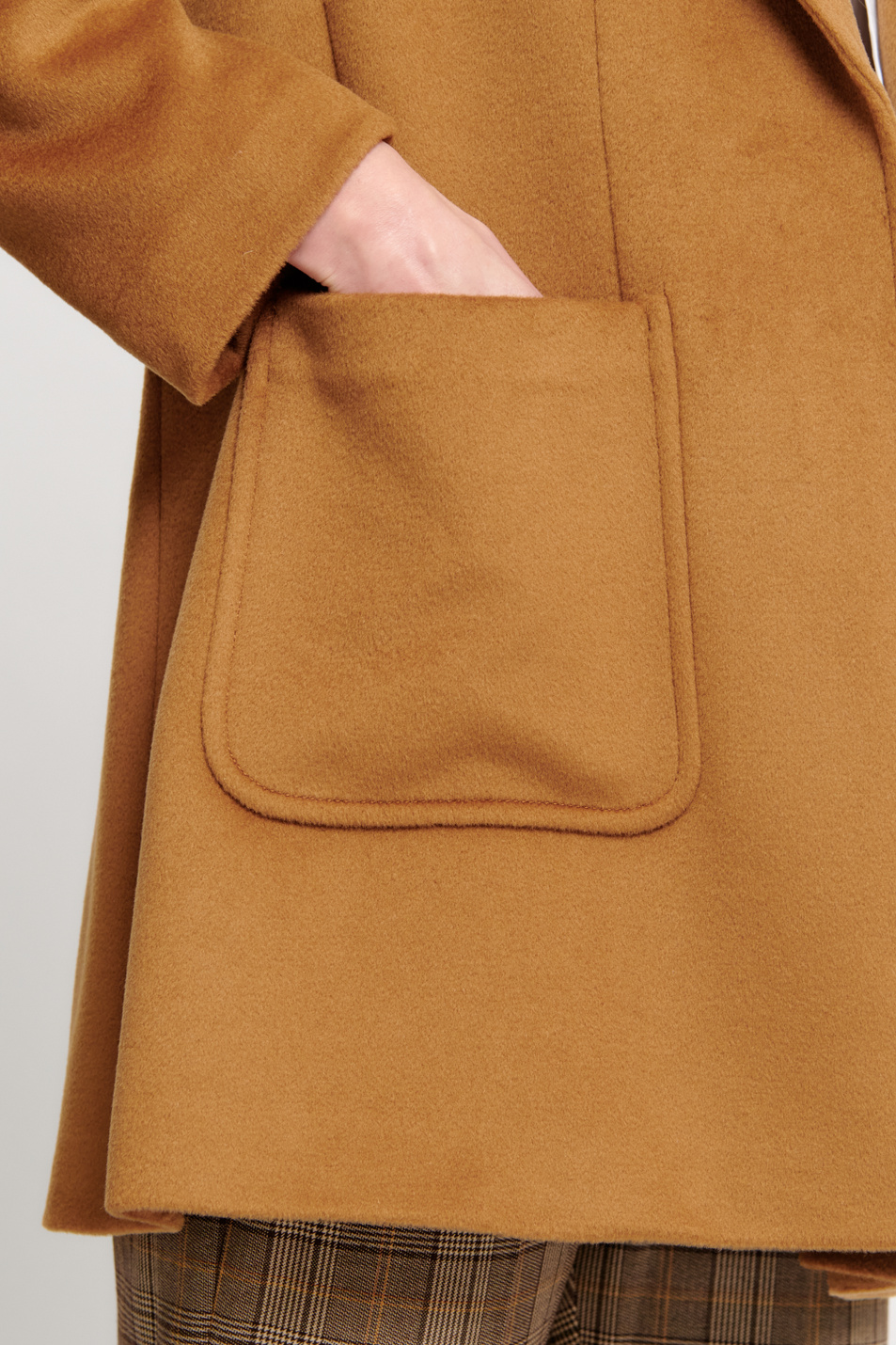 Max&Co Короткое пальто Shortrun из натуральной шерсти (цвет ), артикул 60815021 | Фото 5