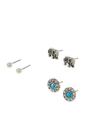 Женский Accessorize Набор серег-гвоздиков (цвет ), артикул 381137 | Фото 1
