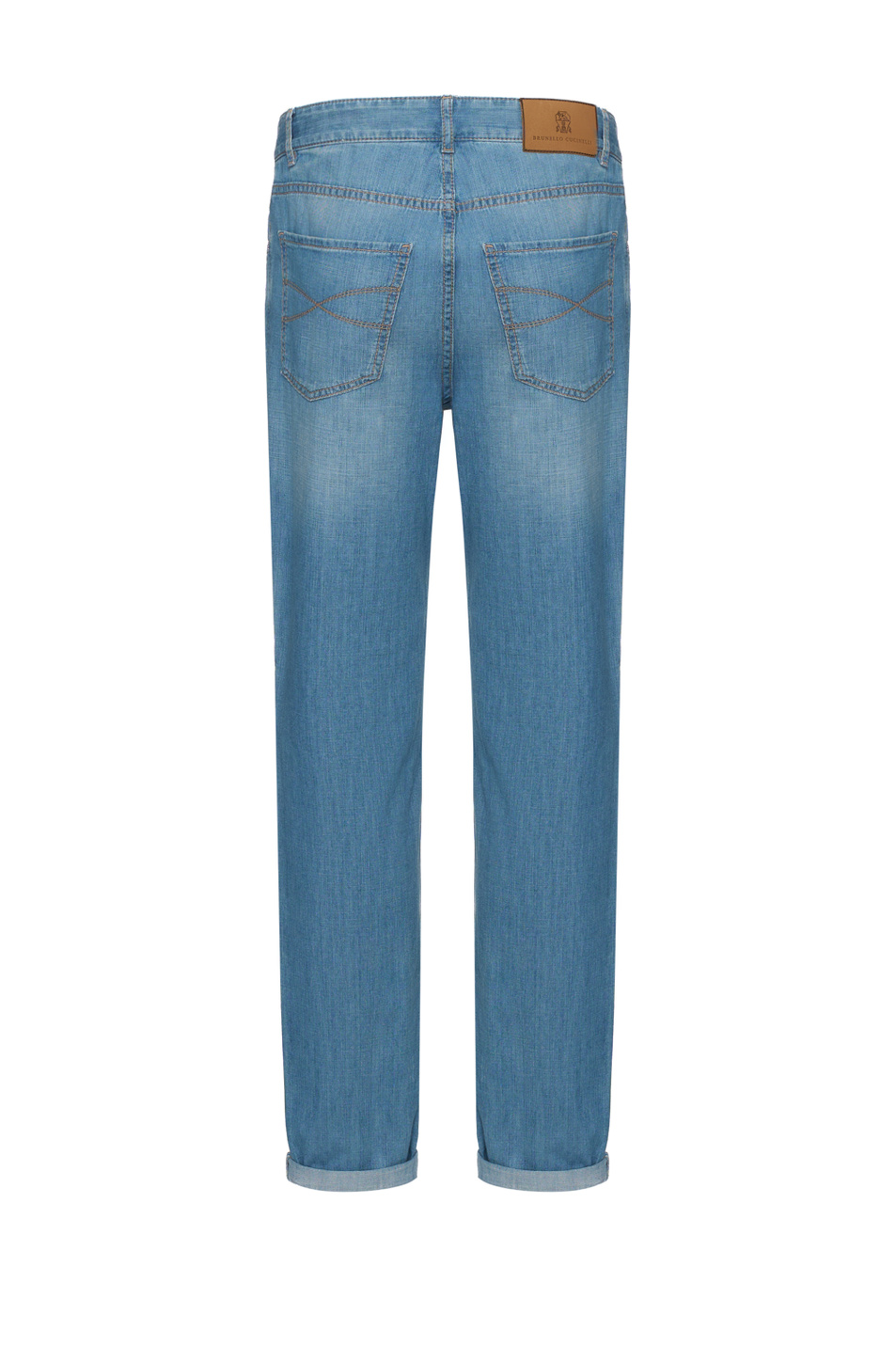 Мужской Brunello Cucinelli Джинсы однотонные (цвет ), артикул ME645B3210 | Фото 2