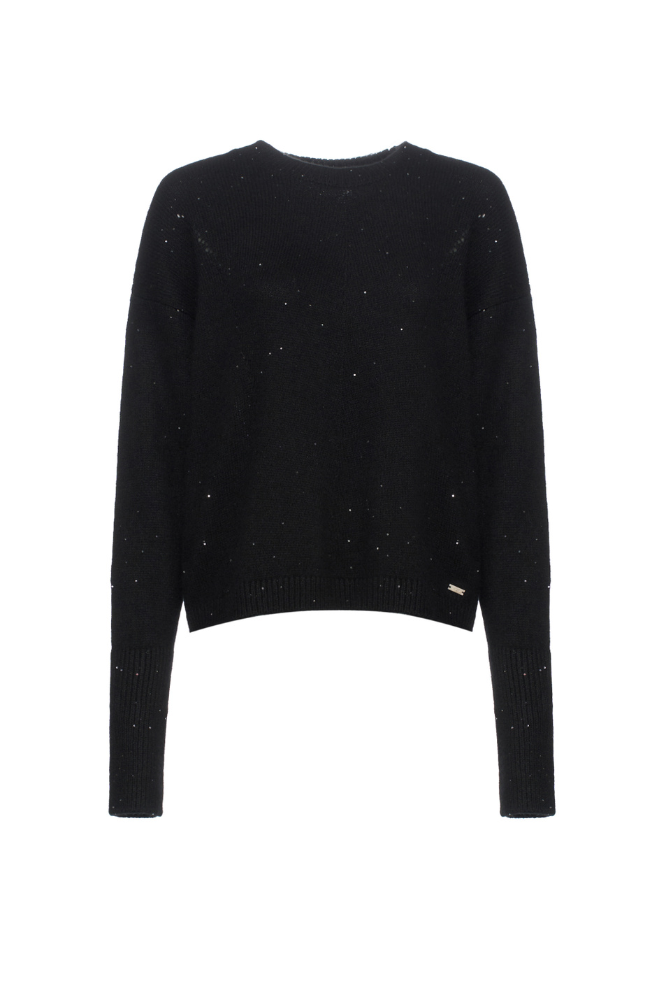 Женский Kiton Джемпер с пайетками (цвет ), артикул D60704BLACK005 | Фото 1