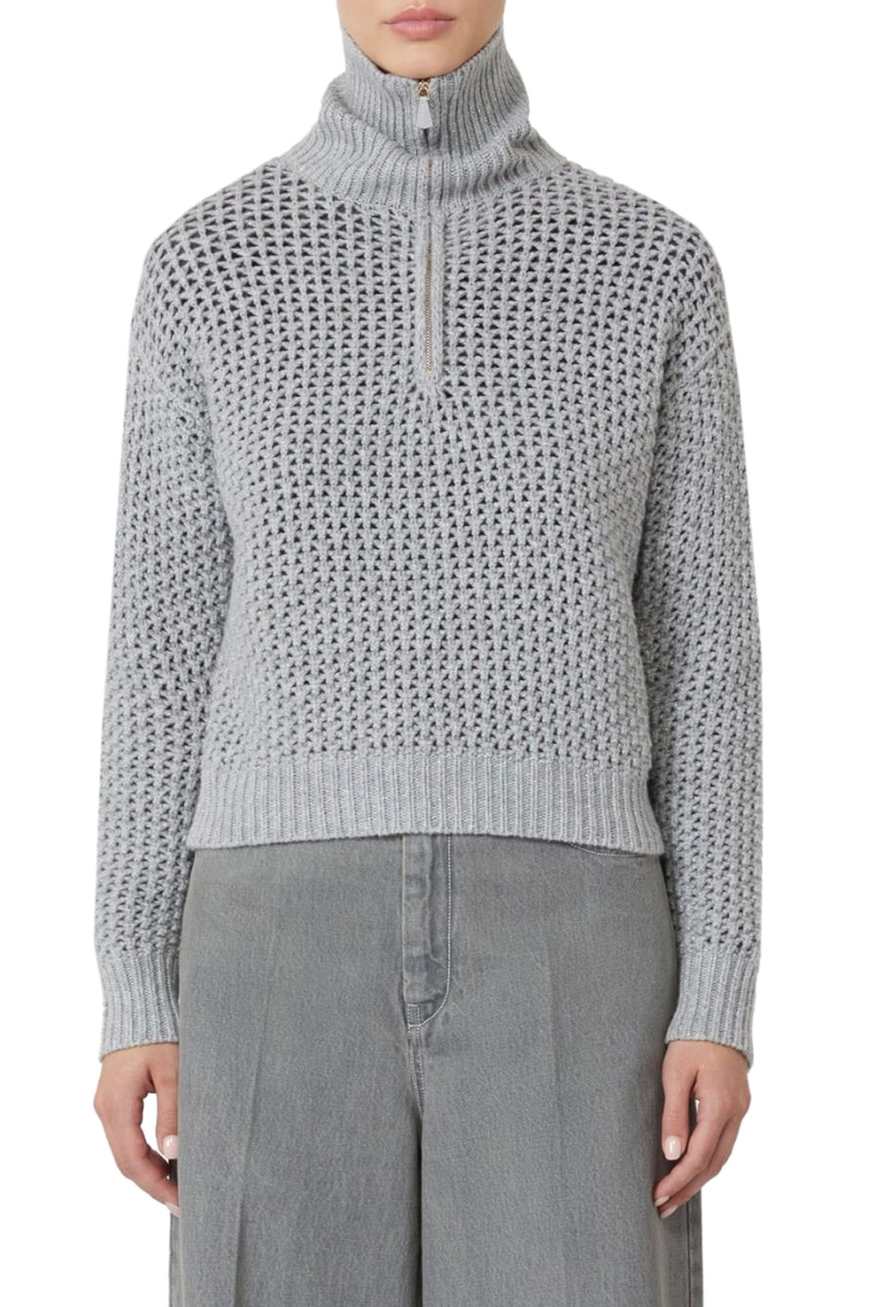 Женский Max Mara Джемпер TEQUILA с люрексом (цвет ), артикул 2611361031 | Фото 3