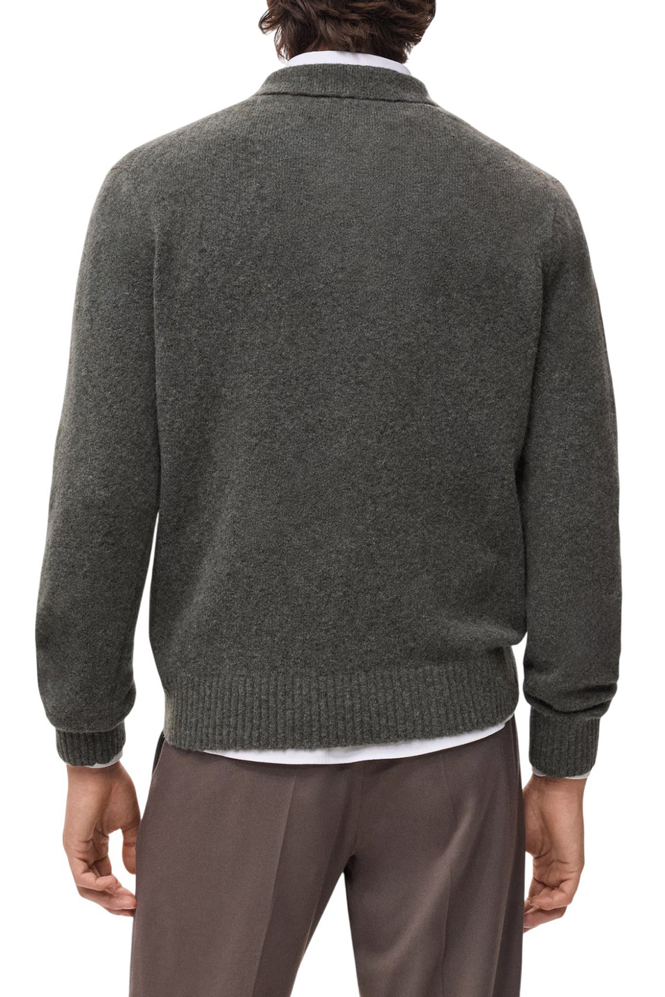 Мужской Mango Man Джемпер поло OREO (цвет ), артикул 17037897 | Фото 4