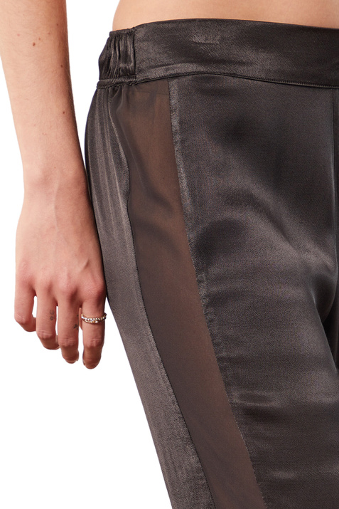 Etam Атласные брюки LEDAH с прозрачной вставкой ( цвет), артикул 6531078 | Фото 4