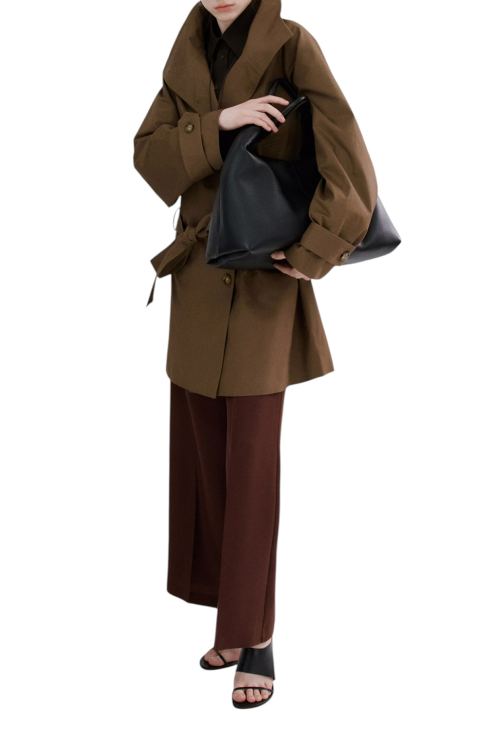 Женский Mango Брюки FLUID с высокой посадкой (цвет ), артикул 27065964 | Фото 2