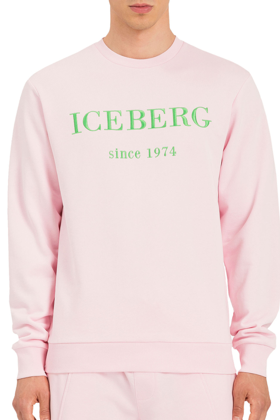 Iceberg Свитшот из натурального хлопка (цвет ), артикул E050-6300 | Фото 3