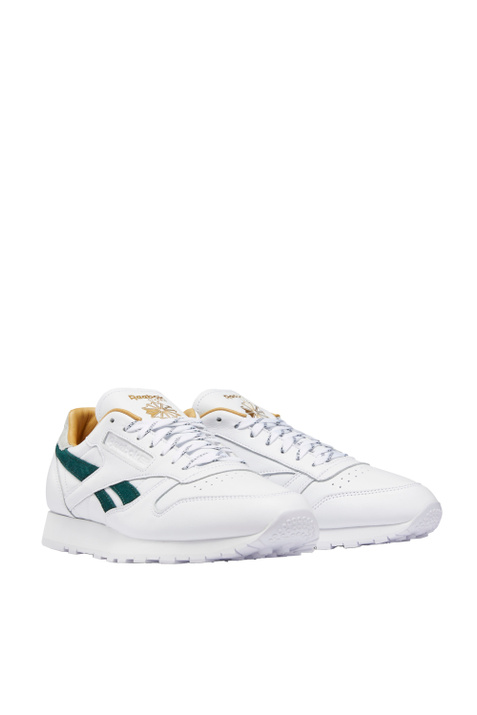 Reebok ❤ мужские кроссовки classic leather со скидкой 20%, белый цвет,  размер 43, цена 267 BYN