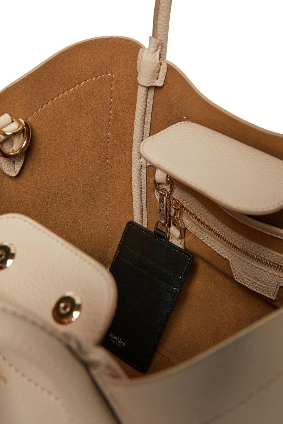 Женский Max Mara Сумка MARINE из натуральной кожи (цвет ), артикул 2614511071 | Фото 4