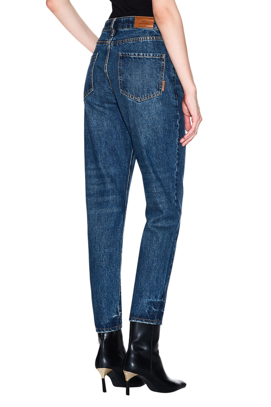 Женский Armani Exchange Джинсы из хлопка (цвет ), артикул XW000073-AF16091 | Фото 5