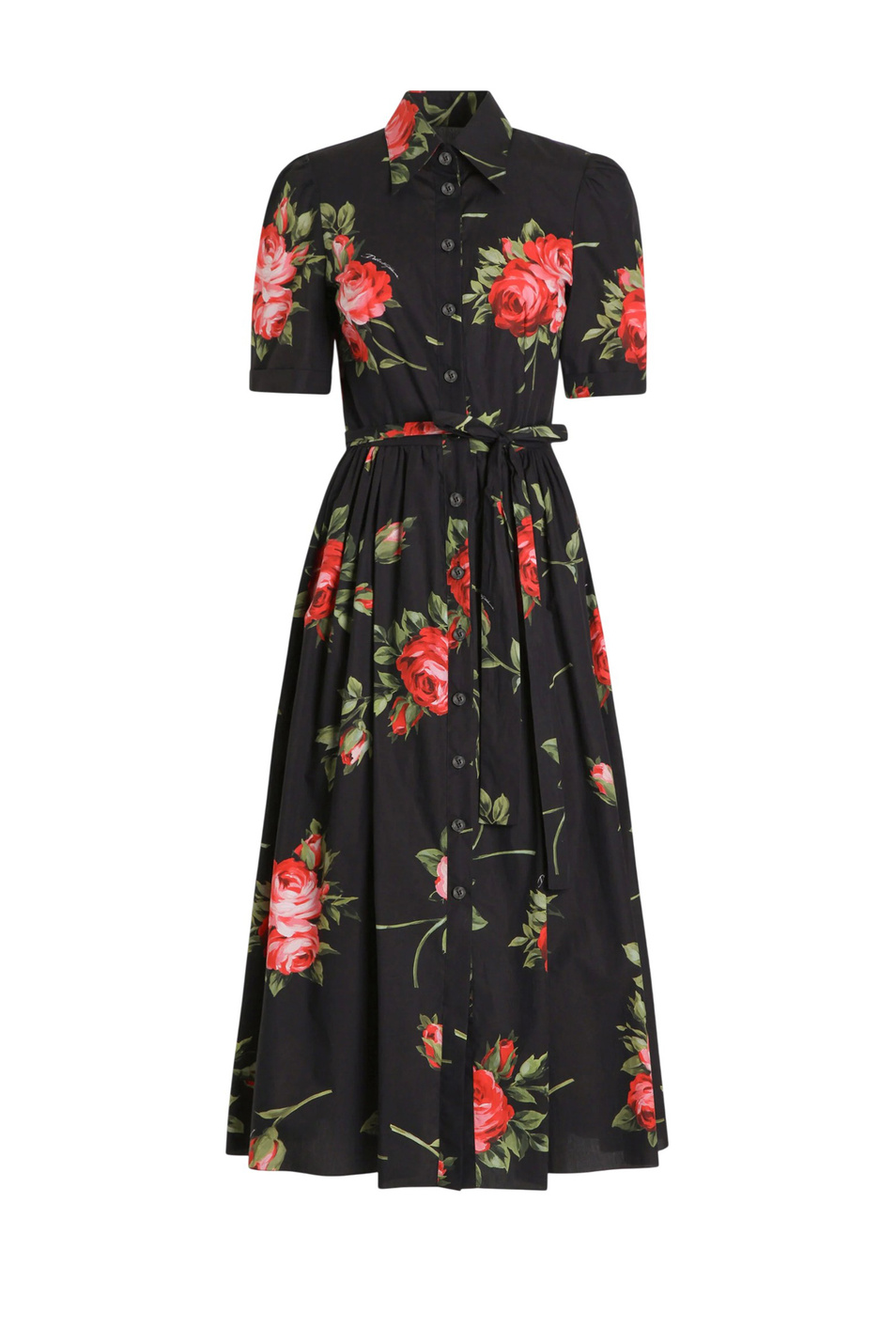 Женский Dolce & Gabbana Платье с цветочным принтом (цвет ), артикул F6JFNT-HS5UT | Фото 1