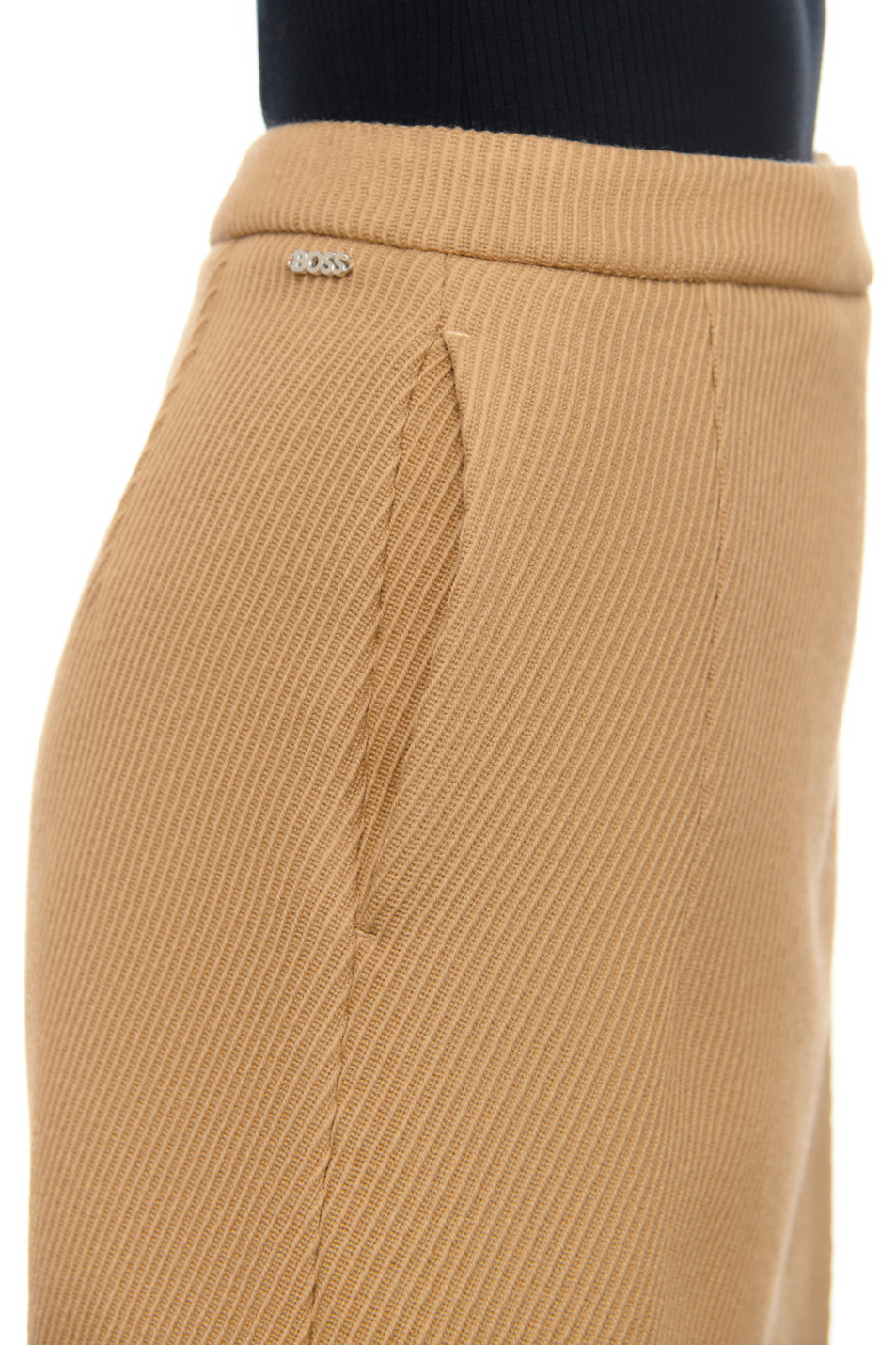 Женский BOSS Шорты-юбка из натуральной шерсти (цвет ), артикул 50502952 | Фото 6