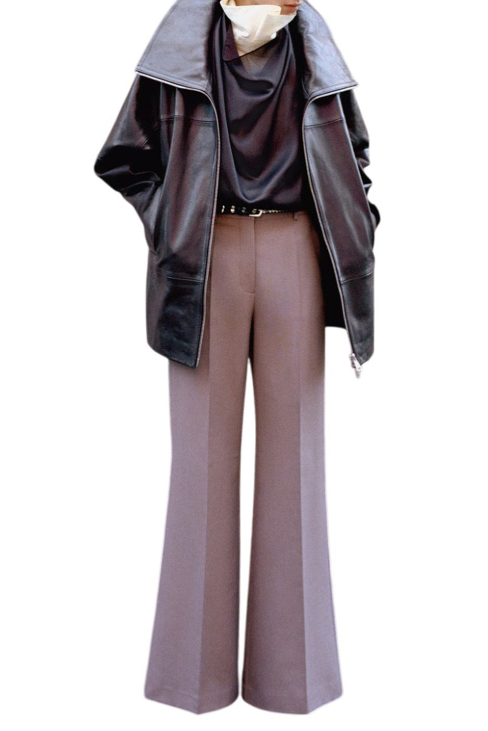 Женский Mango Куртка MERUGO из натуральной кожи (цвет ), артикул 27054442 | Фото 2