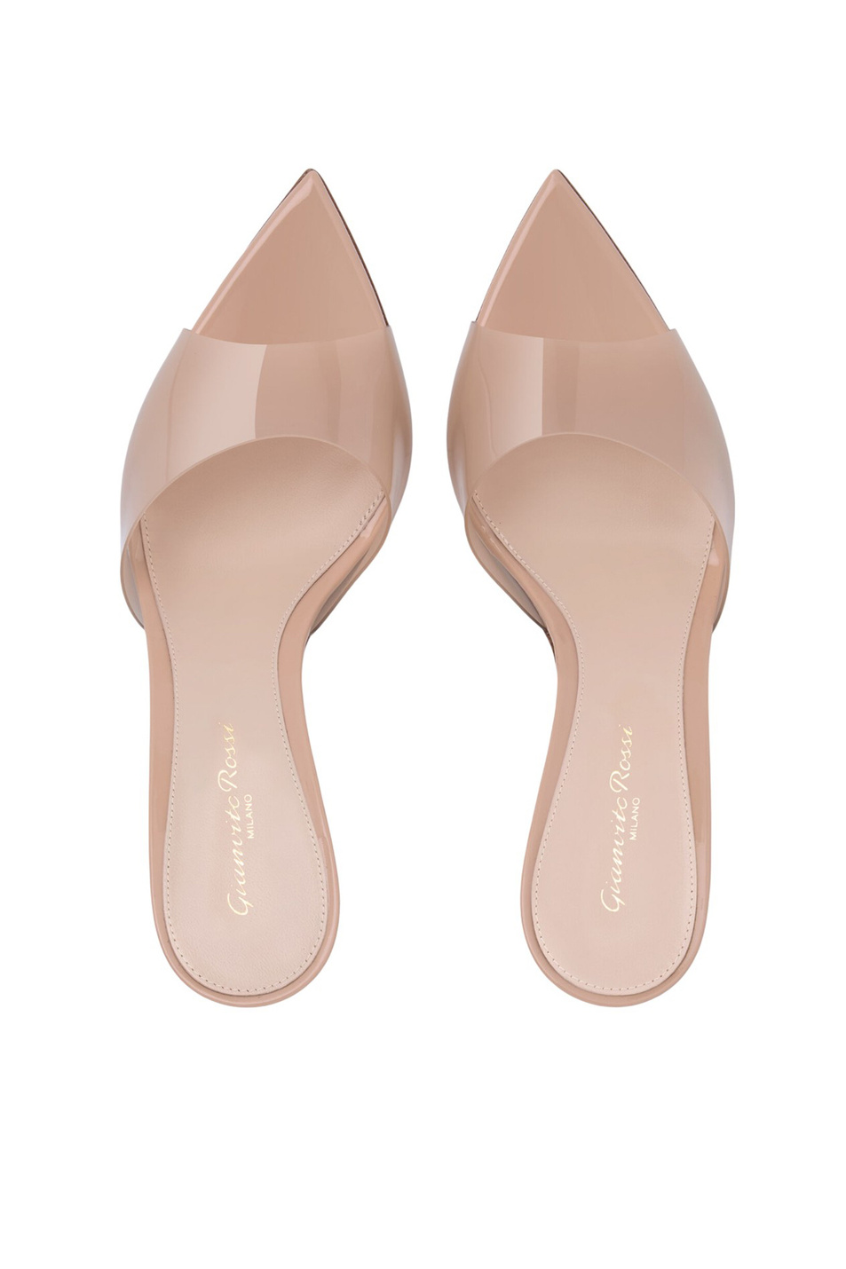 Мюли ELLE|Основной цвет:Бежевый Женский Gianvito Rossi Мюли ELLE (цвет ), артикул G11050.85RIC.GSVNUNU | Фото 3