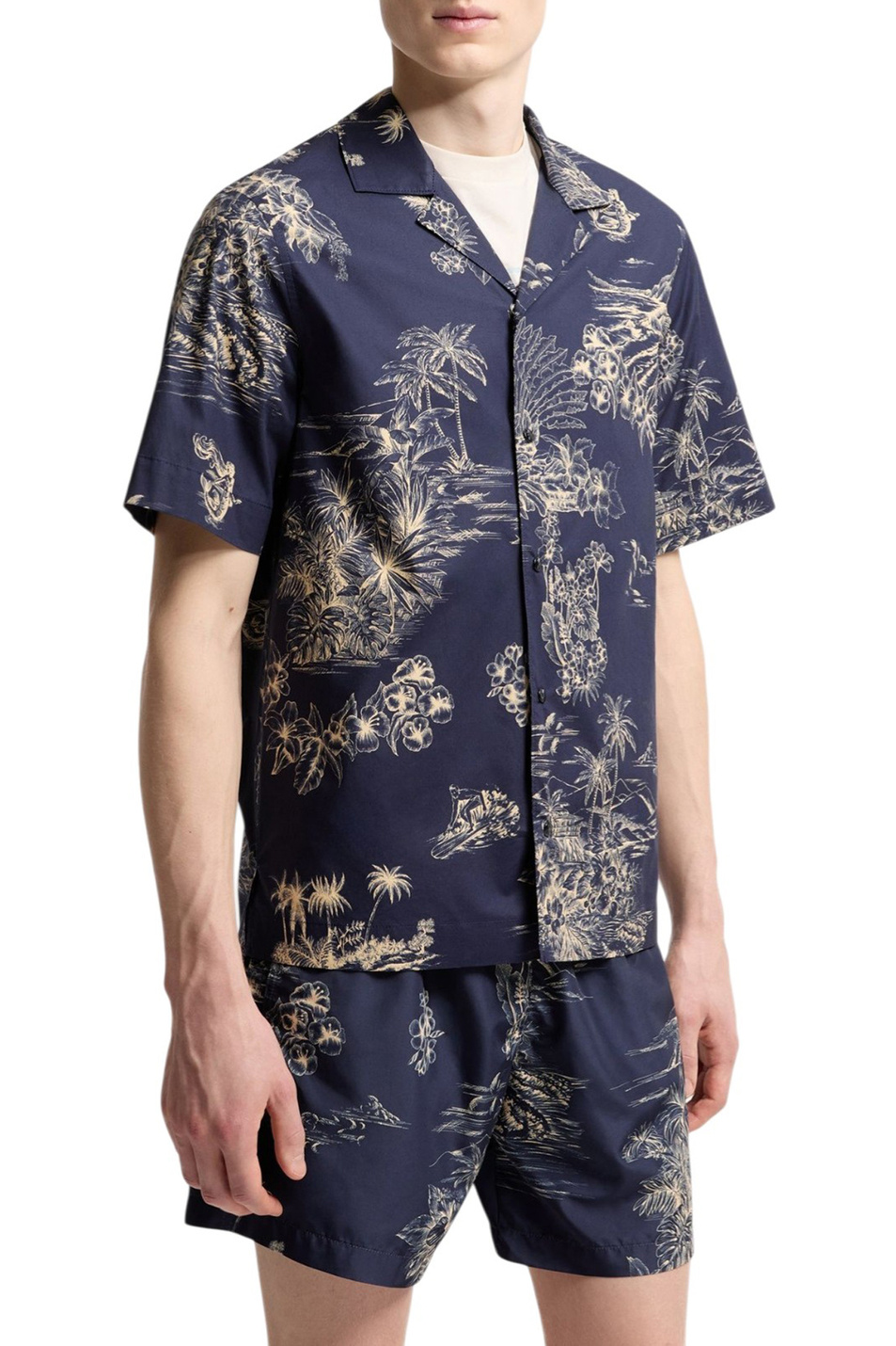 Мужской Moncler Рубашка с принтом (цвет ), артикул L10912F00047-599GH | Фото 3