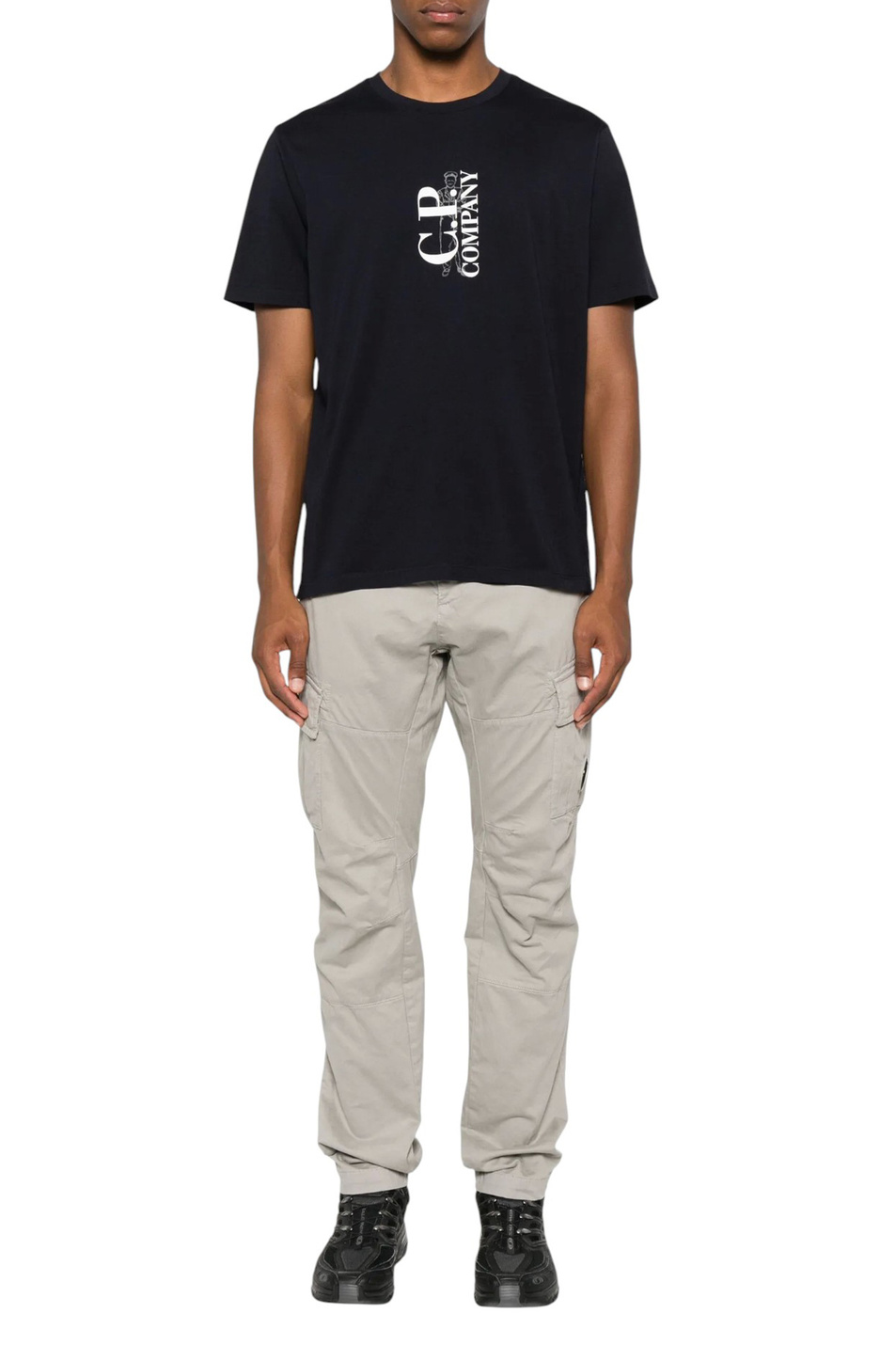Мужской C.P. Company Футболка с принтом (цвет ), артикул 19CMTS091A005100W | Фото 3
