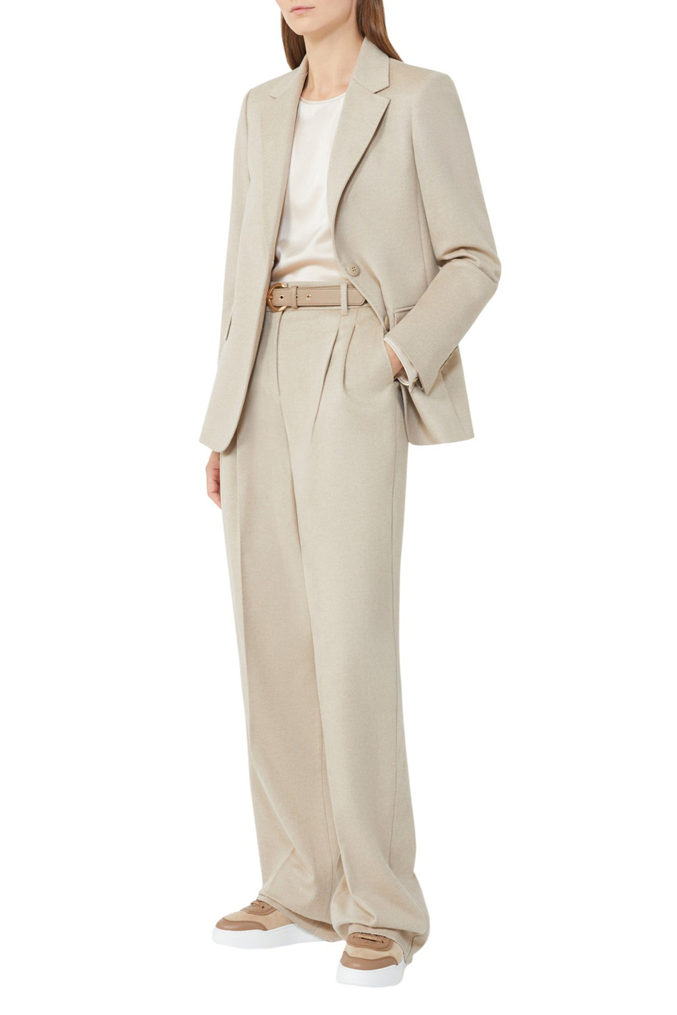 Женский Max Mara Пиджак FOLGORE из шерсти (цвет ), артикул 2526046032 | Фото 2