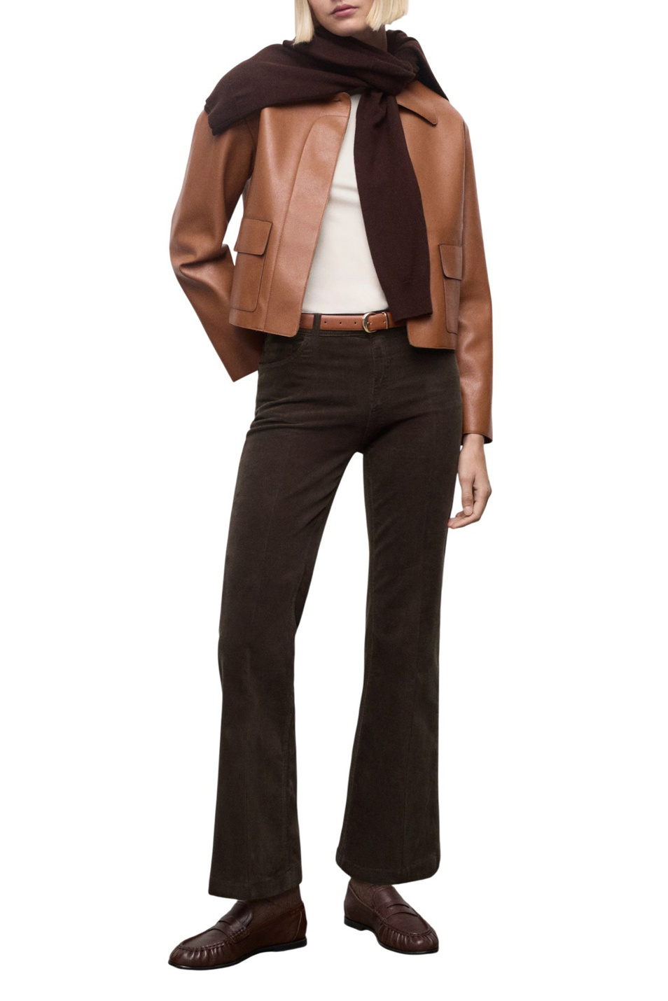 Женский Mango Брюки JOLENEP вельветовые (цвет ), артикул 17027773 | Фото 2