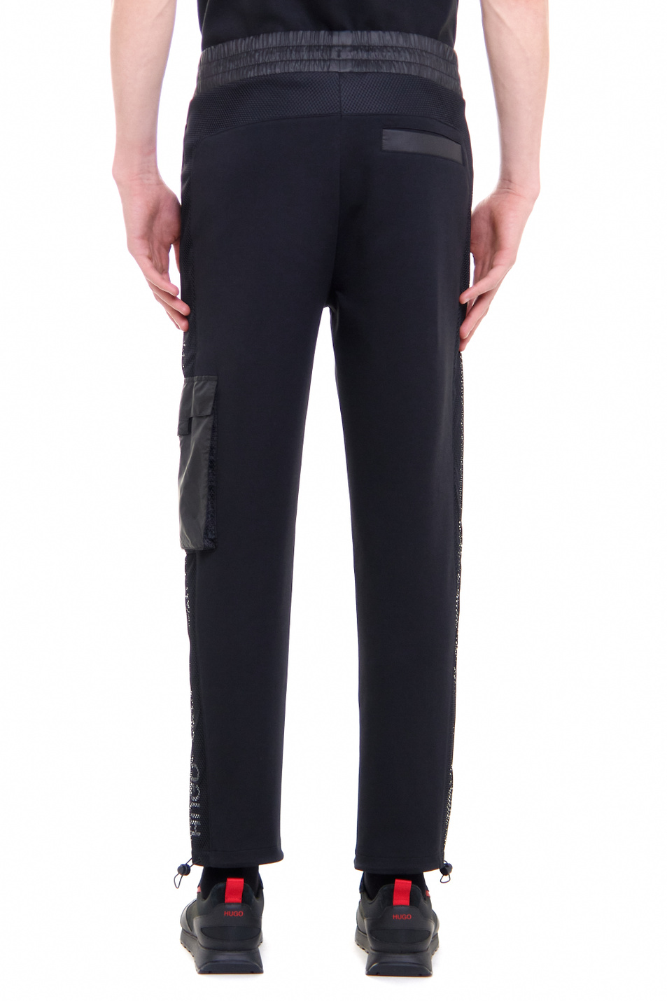 HUGO Спортивные брюки Durimi  из смесового хлопка (цвет ), артикул 50448230 | Фото 5