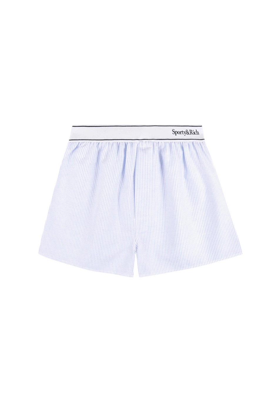 Женский Sporty & Rich Шорты Serif Logo из хлопка (цвет ), артикул SH015620300ST03 | Фото 1