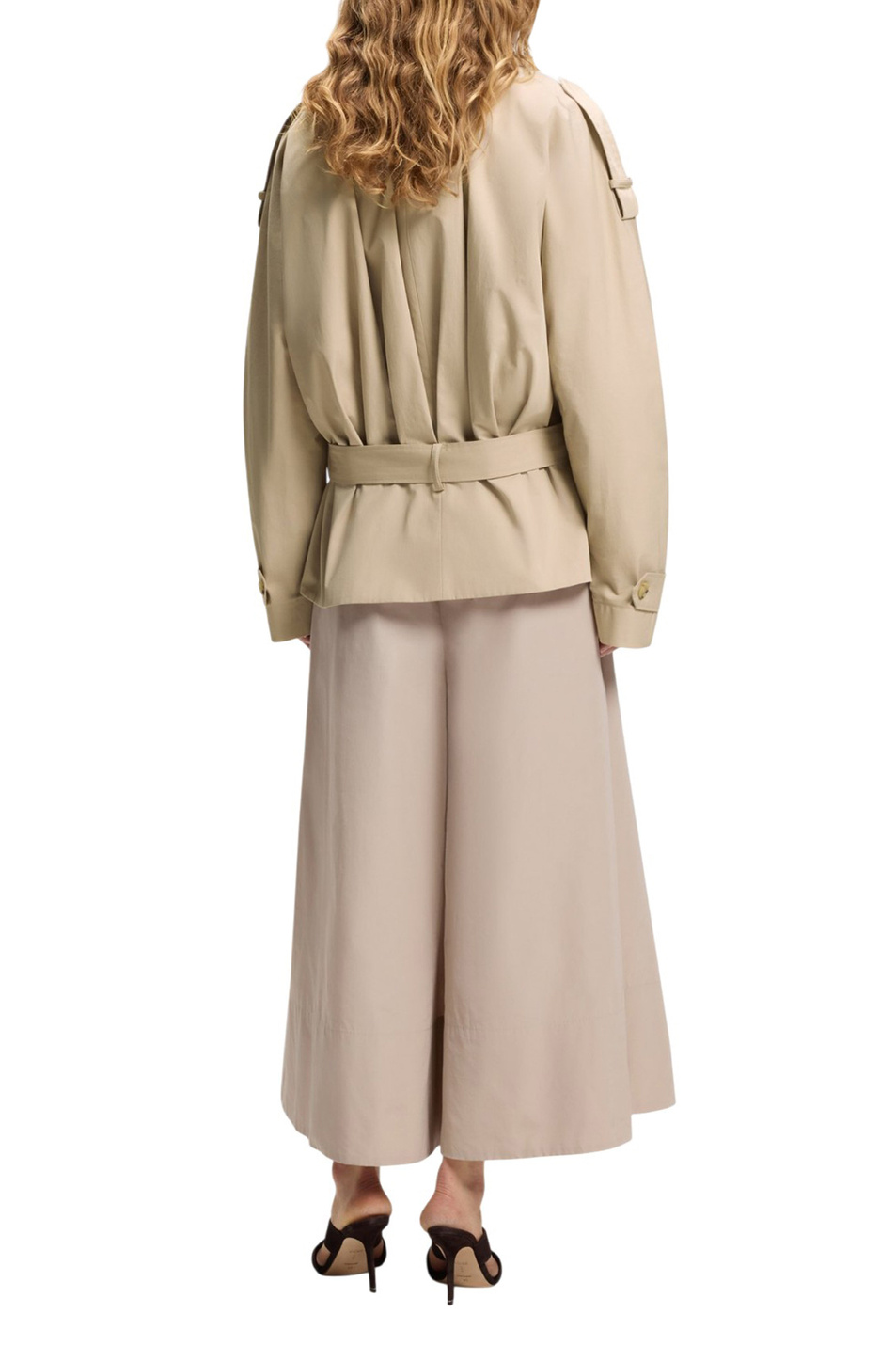 Женский BOSS Тренч Canggu укороченный (цвет ), артикул 50555749 | Фото 4