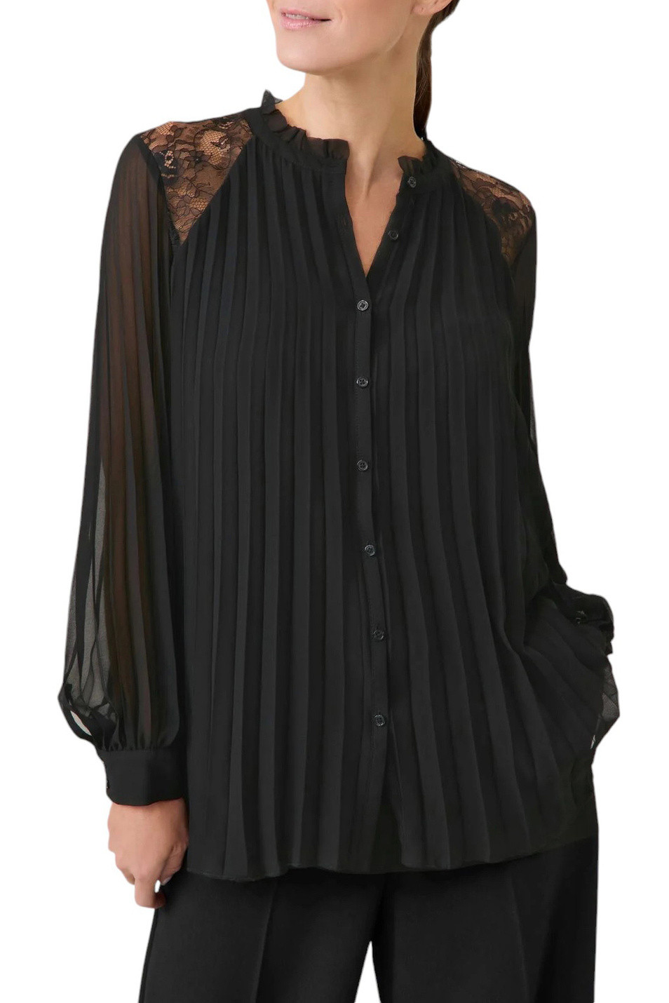 Женский Gerry Weber Блузка плиссированная (цвет ), артикул 460034-31403 | Фото 3