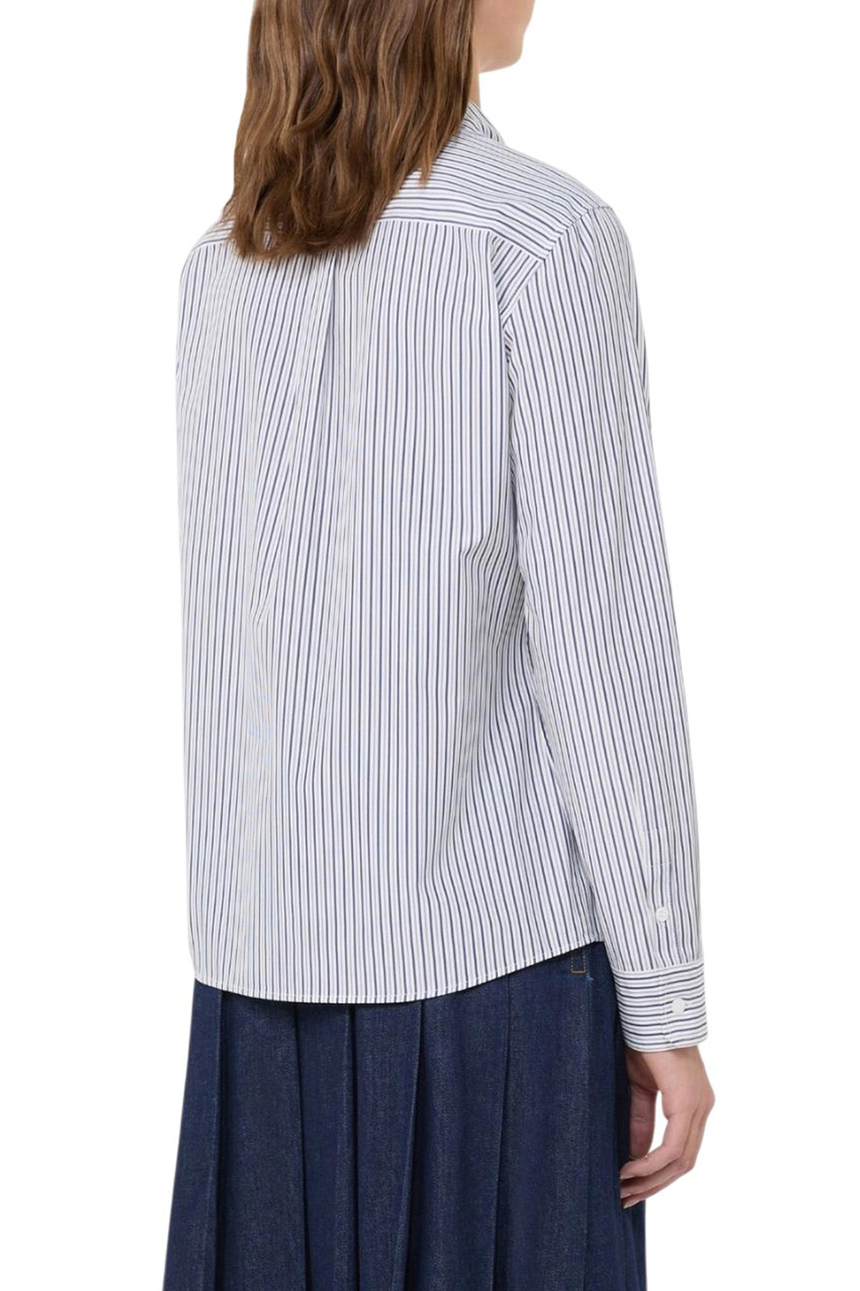 Женский Weekend Max Mara Рубашка BAHAMAS из хлопка (цвет ), артикул 2615111051 | Фото 4