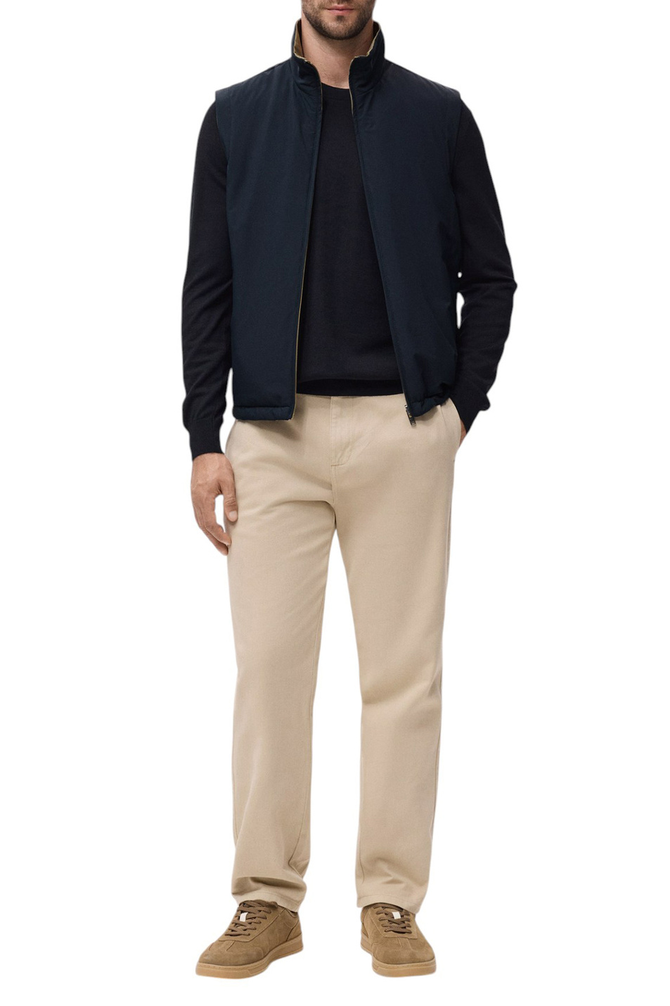 Мужской Mango Man Жилет NADAST двусторонний (цвет ), артикул 17094402 | Фото 2