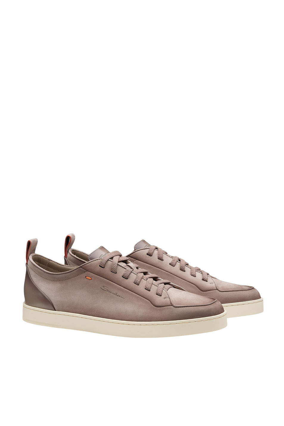 Мужской Santoni Кеды MONTECARLO из нубука (цвет ), артикул MBNO22184TIRTFEHE55 | Фото 2