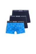 Мужской BOSS Трусы из эластичного хлопка в комплекте из 3 шт (цвет ), артикул 50495455 | Фото 1