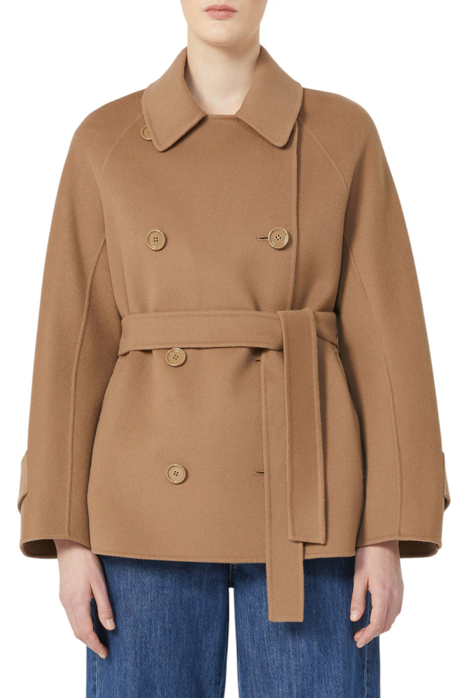 Женский Max Mara Полупальто LOUIS из шерсти (цвет ), артикул 2529086021 | Фото 3