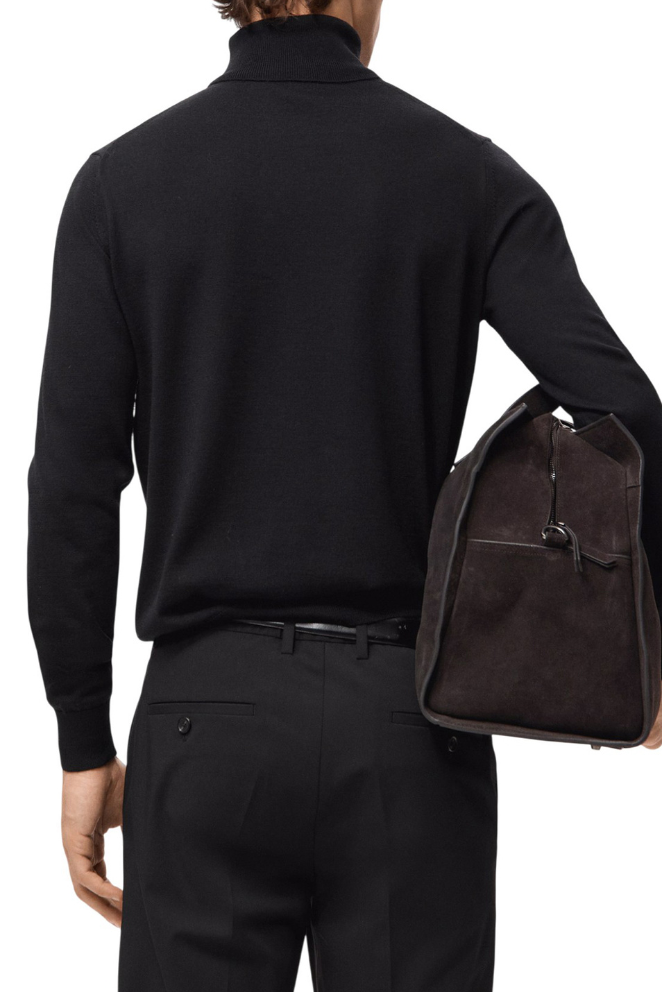 Мужской Mango Man Водолазка WILLYT из натуральной шерсти (цвет ), артикул 27041286 | Фото 4