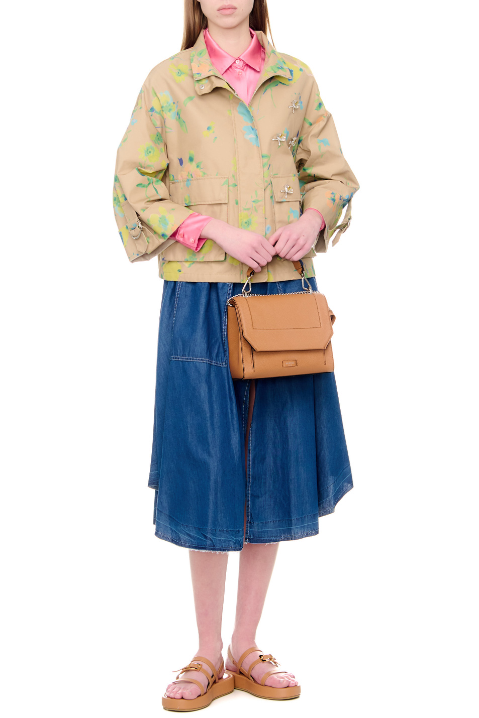 Женский Max&Co Куртка APPLAUSO с цветочным принтом и стразами (цвет ), артикул 70810823 | Фото 3