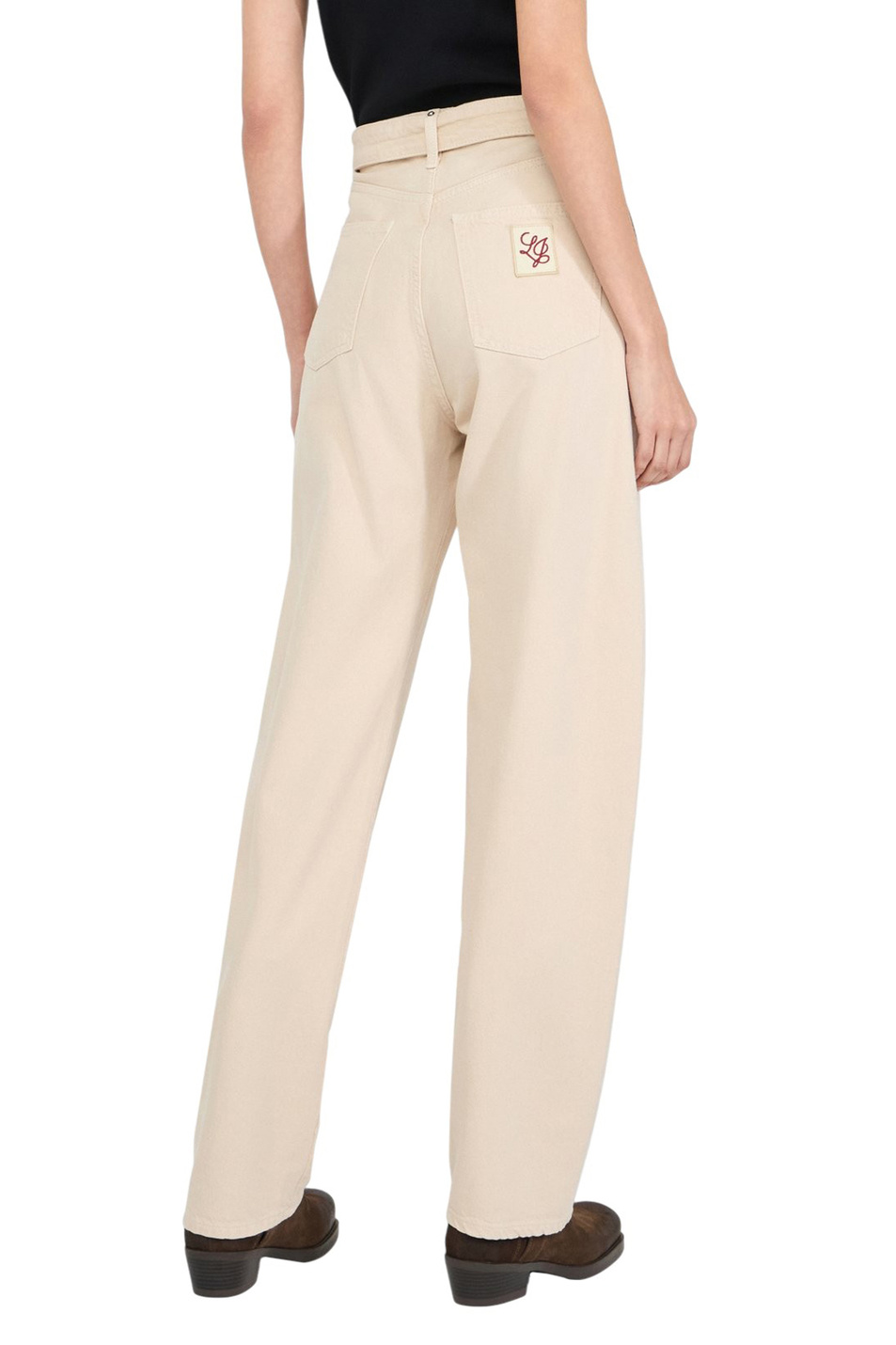 Женский Liu Jo Брюки из денима с поясом (цвет ), артикул MF5298T115A | Фото 4