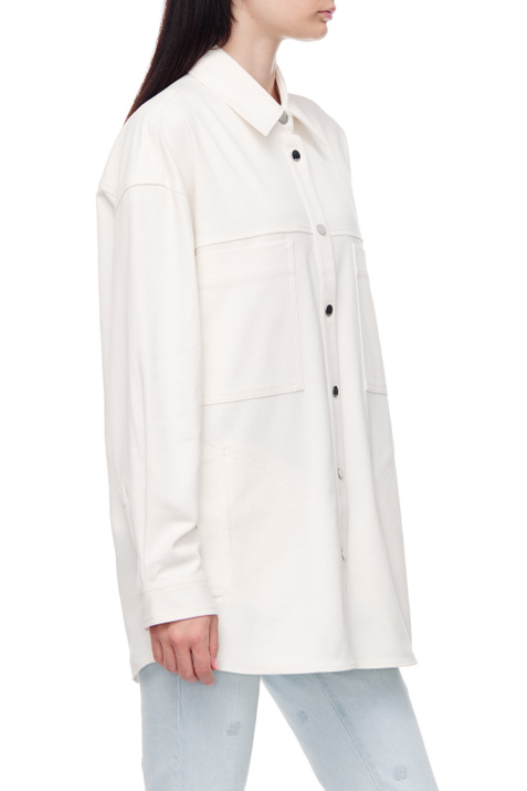 HUGO Рубашка из смесового хлопка с нагрудными карманами ( цвет), артикул 50473216 | Фото 5